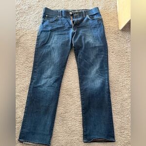 Lee Dark Blue Straight Leg Men’s Jeans